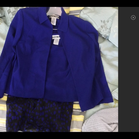 Blue Dana Kay Classy 3ps size 12 - Picture 5 of 5